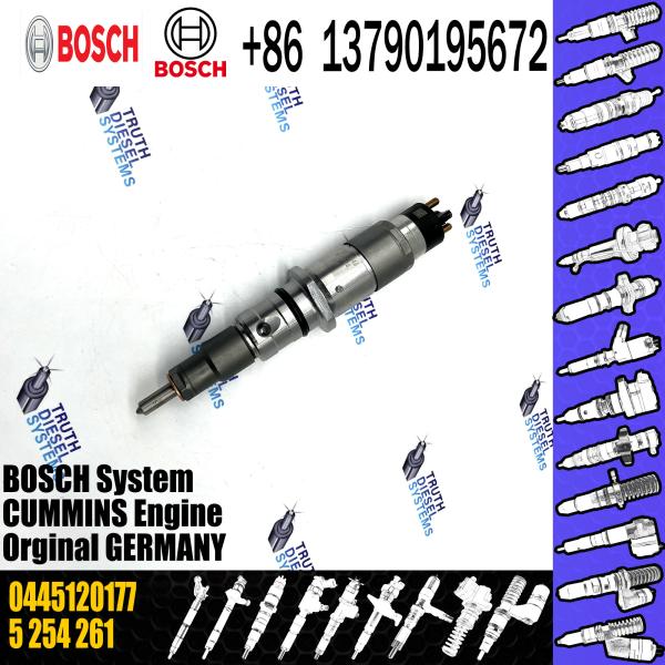 Diesel Engine Fuel Injector 0 445 120 177 0445120177 New Injector 0445 120 177 Fuel Injector for CRIN3-18