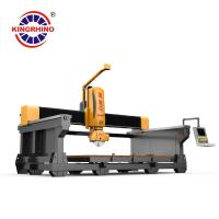 type machine de pont d'axe de la commande numérique par ordinateur 5 de chariot à 22kw 3400X2000X180mm de coupeur de tuiles de granit