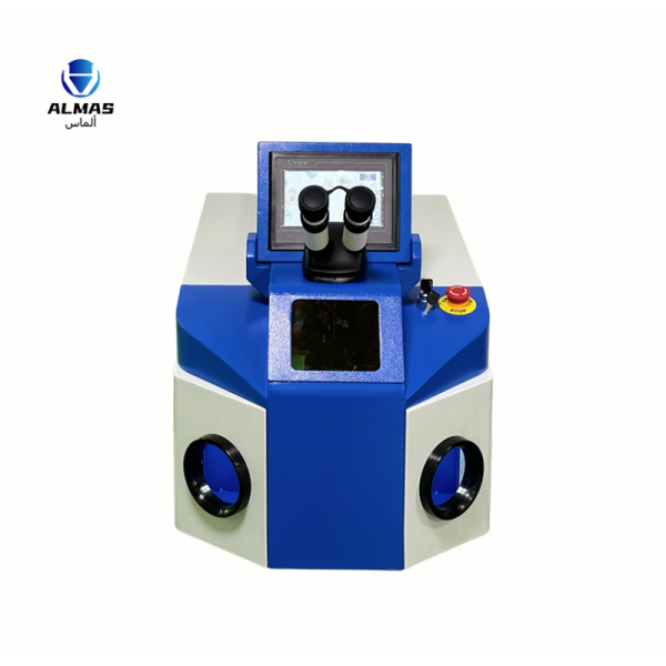 200W Laser Welder Machine with 0.1-3mm Spot and Microscope&CCD Observation for Jewelry Production