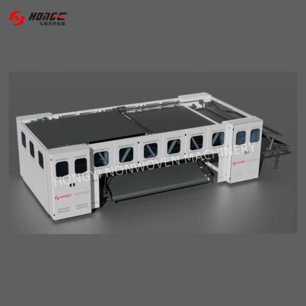 Polyester / PP Fiber Cross Lapper Machine 2900mm For Carpet Making
