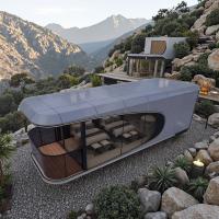 Capsule Homestay Outdoor Accommodation with LED Lighting