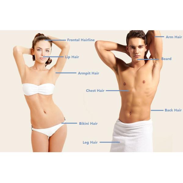 Pain Free Multi Function Laser 3 Handpiece , 808 Nm Hair Loss Laser Machine