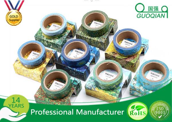 Van Gogh Painting Washi Paper Tape 1.5cm*7m For Album DIY Diary Decorative Stickers