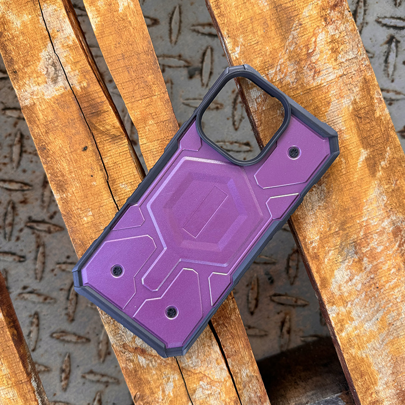 Pure Color New Adventure Series Anti-Shock Hard Style Mobile Phone Case for IPhone11 12 13 14 15 Pro Max Plus Street Fashion