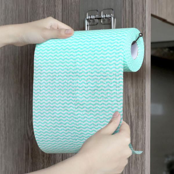 Wavy Line Spunlace Nonwoven Cleaning Wipes For Kitchen Wet Wipes