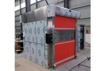 Puerta automática farmacéutica del PVC de la inducción de la ducha de aire del cargo