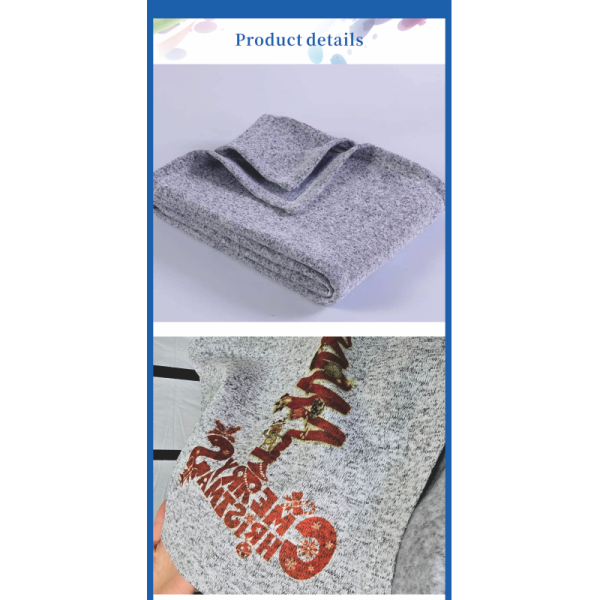 US Warehouse FREE Shipping Wholesaler Sublimation Blanks Hot Sales Sublimation Grey Blankets Adult Baby Blanket All Seasons