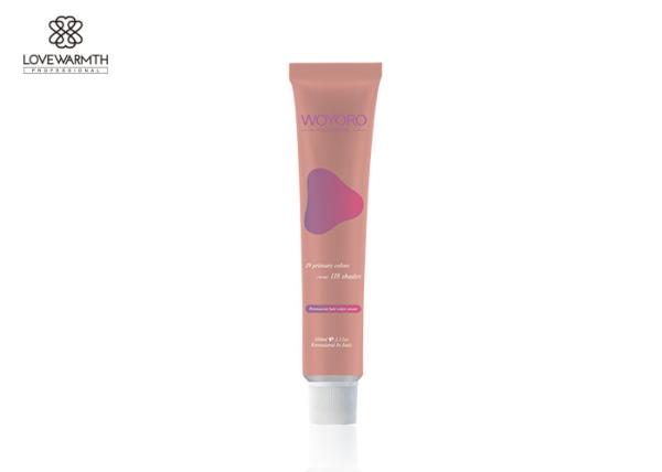 118 Colors Brown Hair Dye Cream , Glossy Lively Water Resistant Cream For Hair Dye