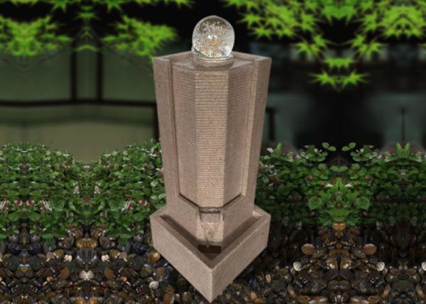 Glass Ball Sandstone Outdoor Fountains & Waterfalls