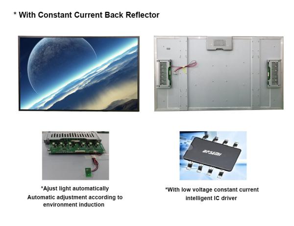 18.5 Inch Flat Lcd Panel Display Anti Explosion 1366*768 Pixel