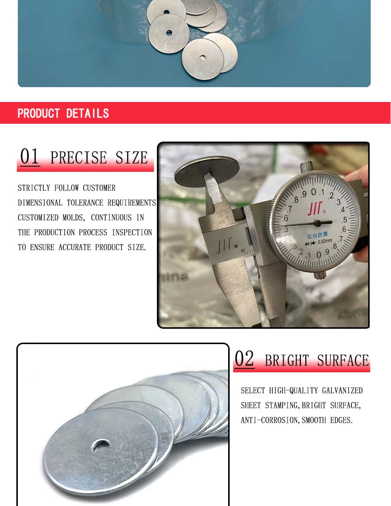 Круглый оцинкованный нержавеющая сталь плоский стиральный станок простой стиральный станок весенний стиральный станок