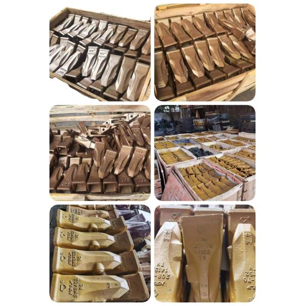 Alloy Steel Forged Excavator Bucket Teeth Heavy Duty Replacement Stiff Digger Part