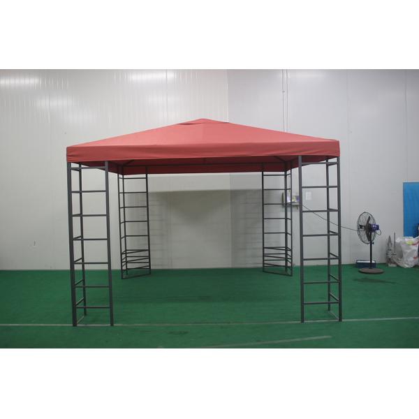 Outdoor Garden Patio 3*3*2.55M Rectangle Double Tops Gazebo in Large Size Package