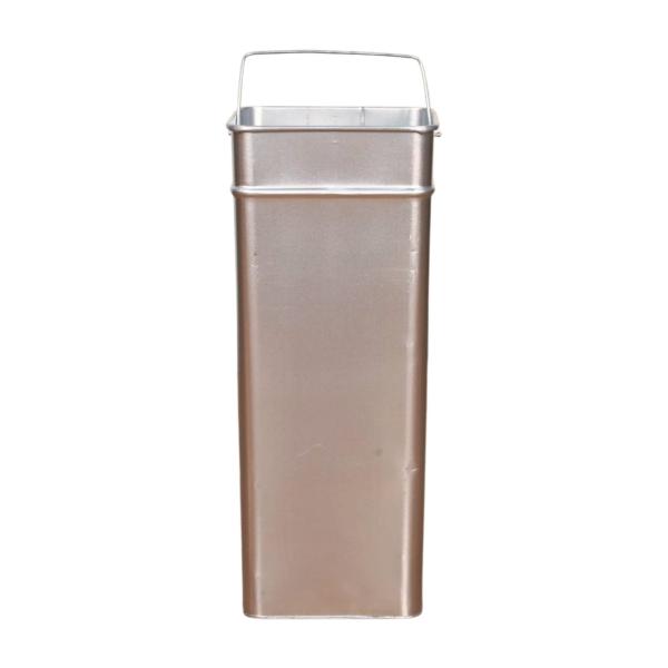 Square Hotel Waste Bin Customized Trash Can Pressing Type Eco Friendly