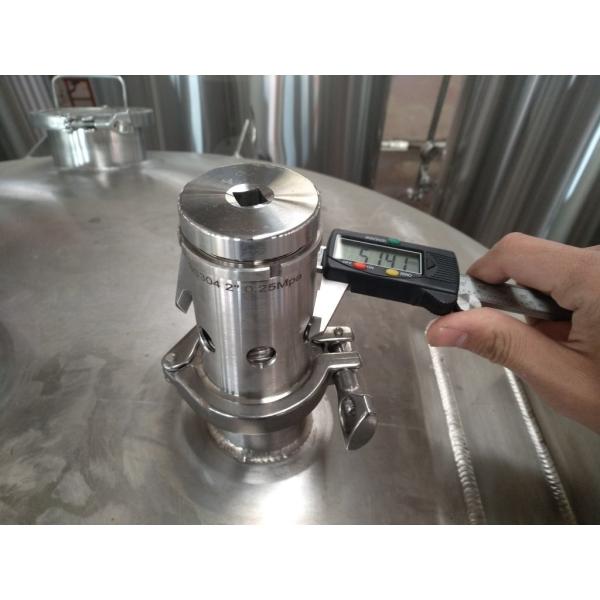 2000L Beer Fermentation Equipment Commercial Beer Fermenter Touch Screen Control