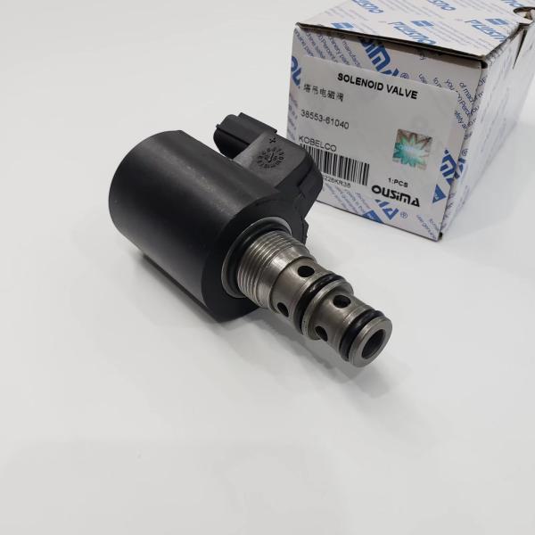 Катушка 38553-61040 соленоида водяной задвижки OUSIMA для частей крана башни Kobelco запасных