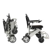 Fauteuil roulant se pliant motorisé par poids léger portatif avec la conception brevetée