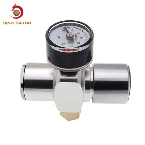 0-60 da mini libra por polegada quadrada desconexão do fechamento da bola do regulador do CO2