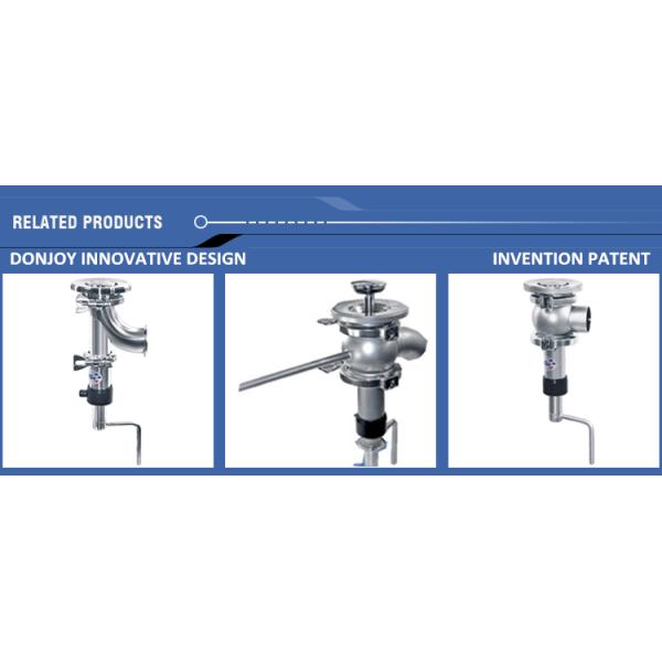 1 дюймовый пневматический резервуар нижний клапан из нержавеющей стали с позицией обратной связи F-TOP
