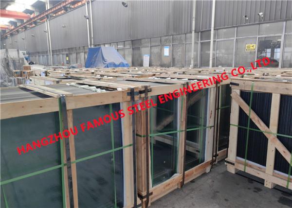 3000 Sqm Commercial Window Curtain Wall And 2500 Sqm Aluminium Louver