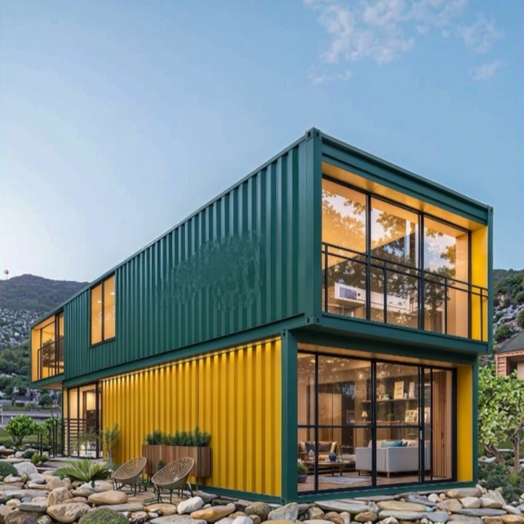 Mediterranean-Style 20ft Container House Design