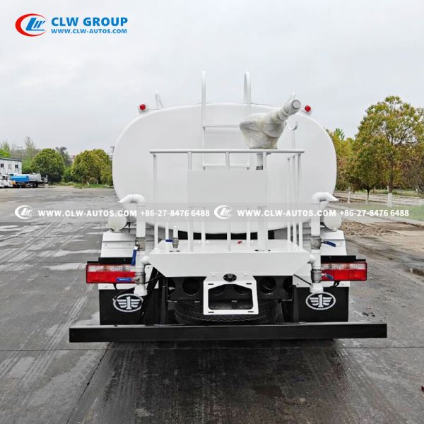 FAW 5m³ Capacity 304-2B Stainless Steel Water Sprinkler Truck with Euro III Engine for Municipal & Industrial Use