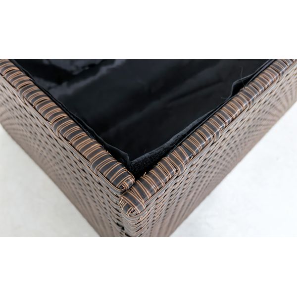 Factory Wholesale Hot Sale Outdoor Garden Big Size Rattan Storage Box