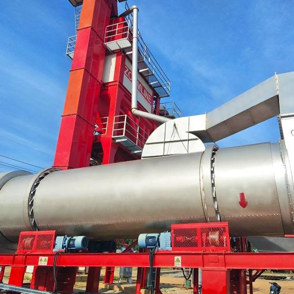 система засыхания барабанчика обезвоживания 80t/H асфальта агрегатная