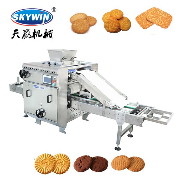 50-80kg/h Soft Biscuit Making Machine siemens PLC touch screen