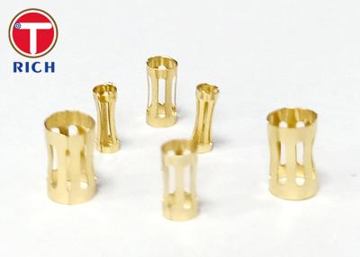 Peças de bronze do CNC do carro que moem o processamento de formação composto para a linha central
