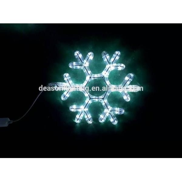 Tree christmas decoration light LED white snowflake light for outdoor christmas decoration