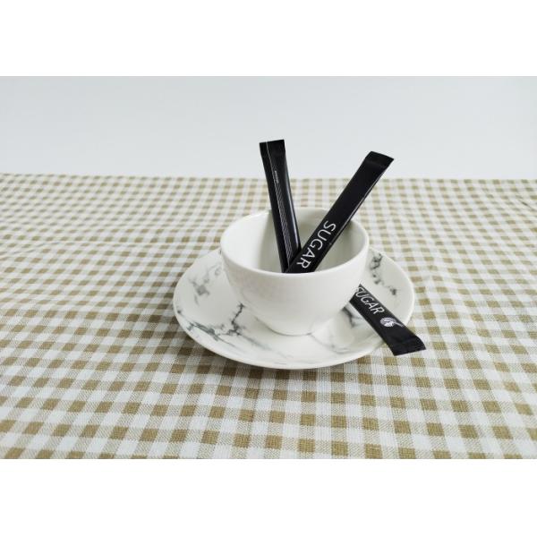 Individual Wrapped Sugar Sticker, White Sugar Packet FDA Certified