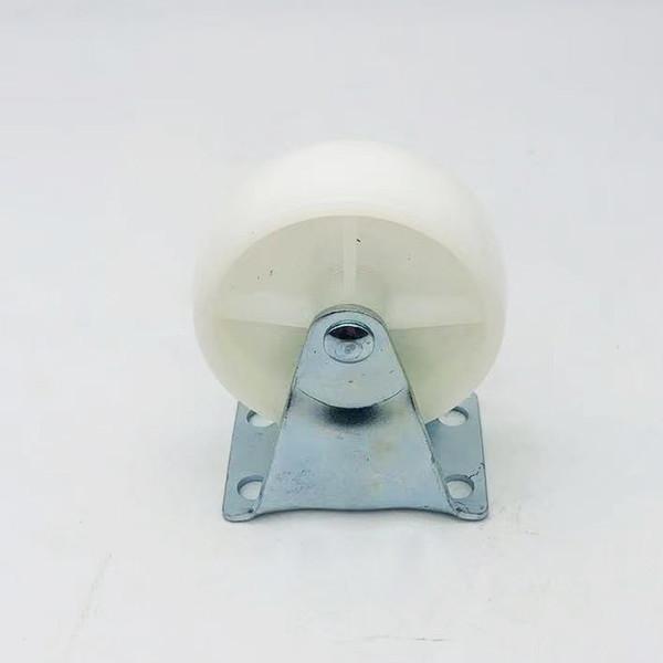 3 Inch White PP Wheel Furniture Cabinets Stable Caster