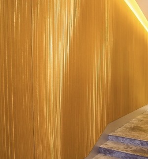 Glitter Decorative Metal Wall Covering Art Deco Woven Wallpaper Wallcoverings For Panel