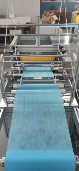AC220V 1.1kw 105pcs/Min Non Woven Shoe Cover Making Machine