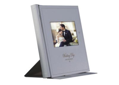 Home Decoration Wedding Video Album 10.1 Inch Leather Digital Photo Album With Touch Screen