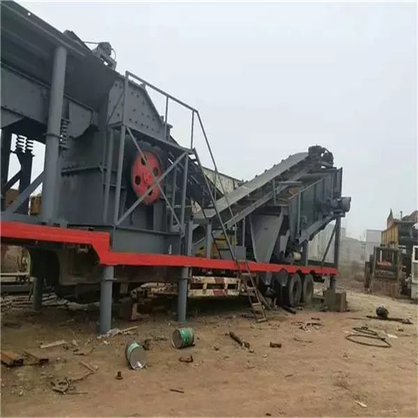 Mobile 54t 250t/H 350mm Feed Stone Crusher Machine