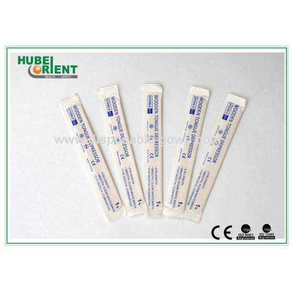 Хирургический/медицинский депрессор языка устранимых продуктов больницы деревянный, 15*1.8км