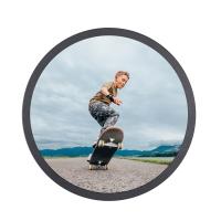 Pantalla circular de publicidad Pantalla redonda de Android