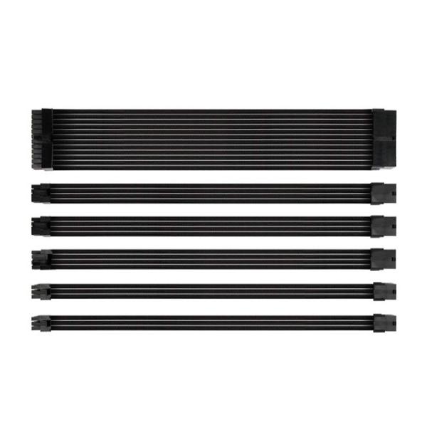 Cotton Nylon Sleeved PSU Extension Cables  PSU ATX 24Pin/ 8Pin PCI-e to 6+2Pin /8Pin EPS To 4+4Pin/6Pin PCI-E