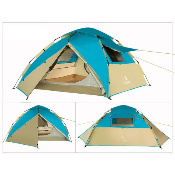 Fully Automatic Outdoor Camping Tent Sealing Performance Easy Transport