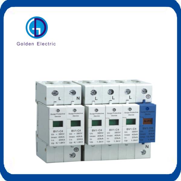 Class 2 High Voltage Type 1 Type 2 60ka 80ka 100ka AC Power Trip Surge Protection Device