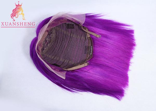 150% Density Straight Virgin Hair Lace Front Wig