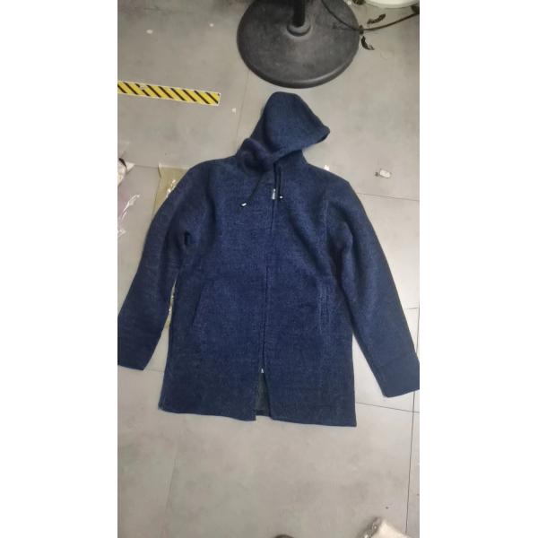 Upgrade Your Wardrobe Men's Chenille Print Cardigan Sweater Coat for Autumn and Winter