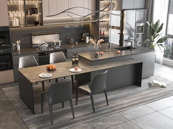 Eco Durable Kitchen Pantry Cupboard Kitchen Cabinet  Modern Design