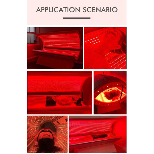 PDT Red Light Collagen Bed 633nm LED Phototherapy Machine For Clinic