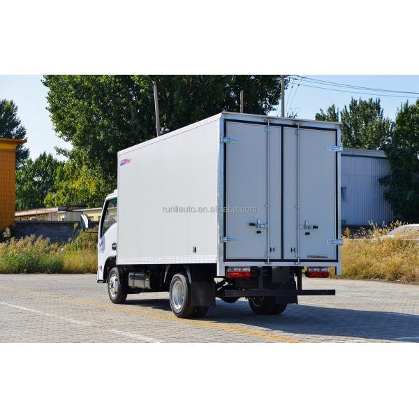 China Factory Supply  DFAC DongFeng 4X2  Petrol Small Mini Light Duty Box Cargo Truck Van Type Container Cargo Truck