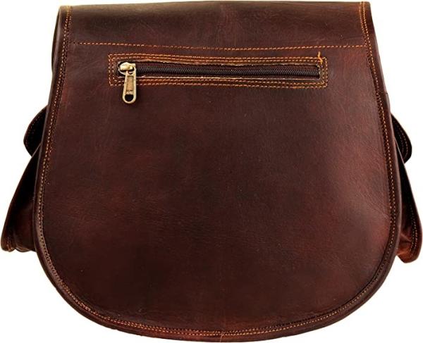 100% Genuine Leather Cross Body Bag Real Leather Handbags 13x4x10 Inches