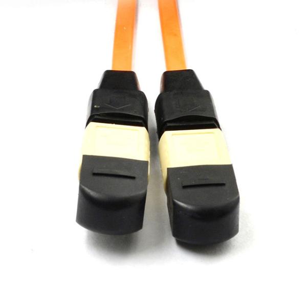 Multimode Flat Ribbon 850nm OM2 MPO Fiber Patch Cord