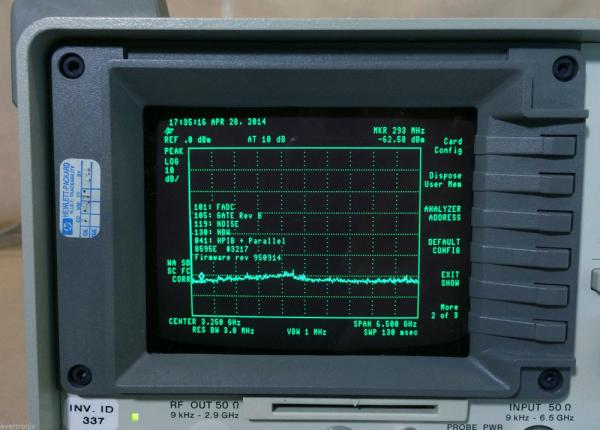 Portatif multifonctionnel d'analyseur de spectre de Keysight Agilent 8595E rf